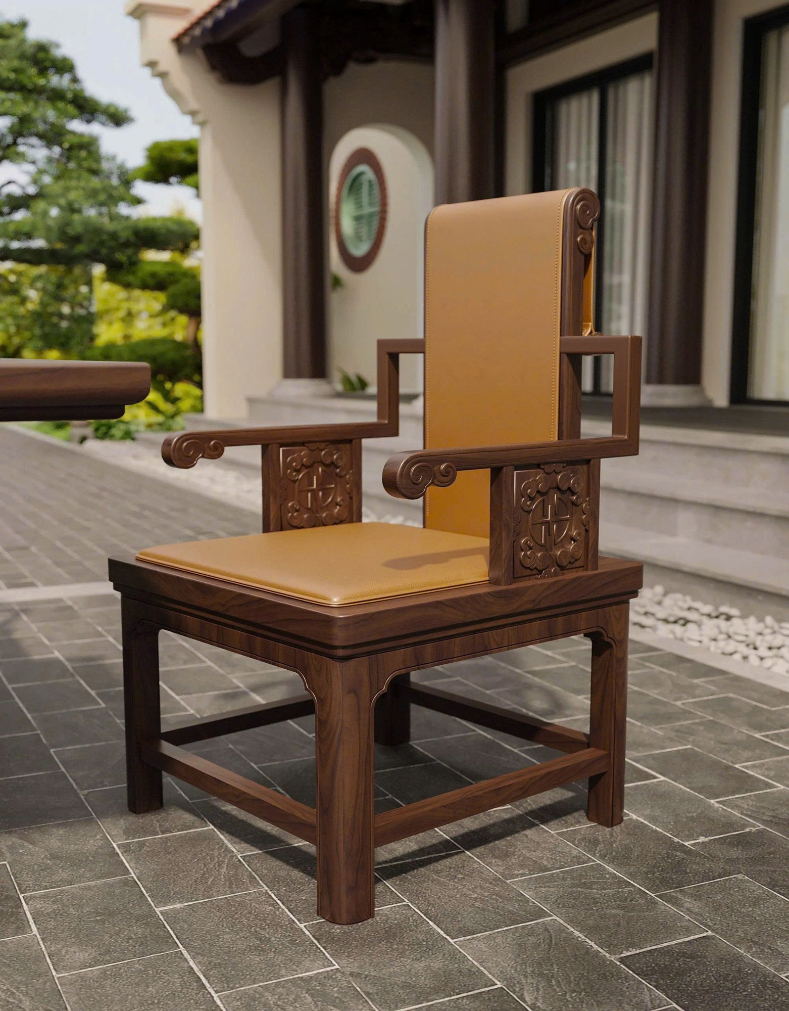 Phòng ăn Bộ sưu tập Tràng Kỷ gỗ óc chó 8
